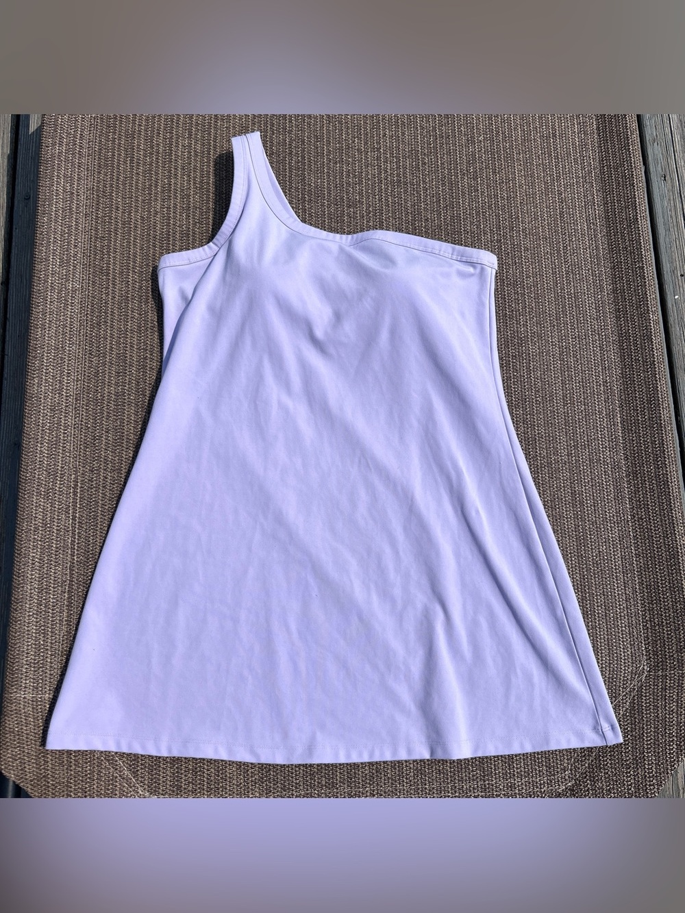 All In Motion Asymmetrical One Shoulder Athletic Dress Lilac Purple M